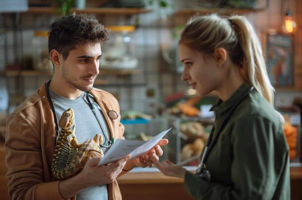 Come scegliere un buon veterinario per il mio rettile?